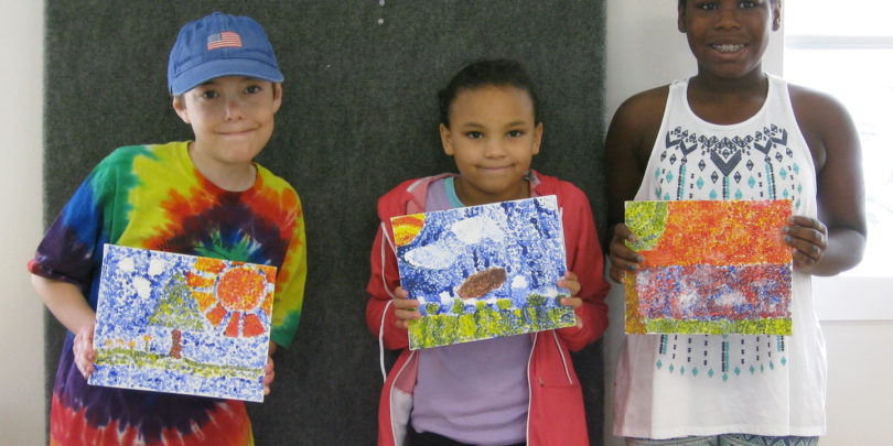 Art with the Masters Kids Camp Underway IMG_3771