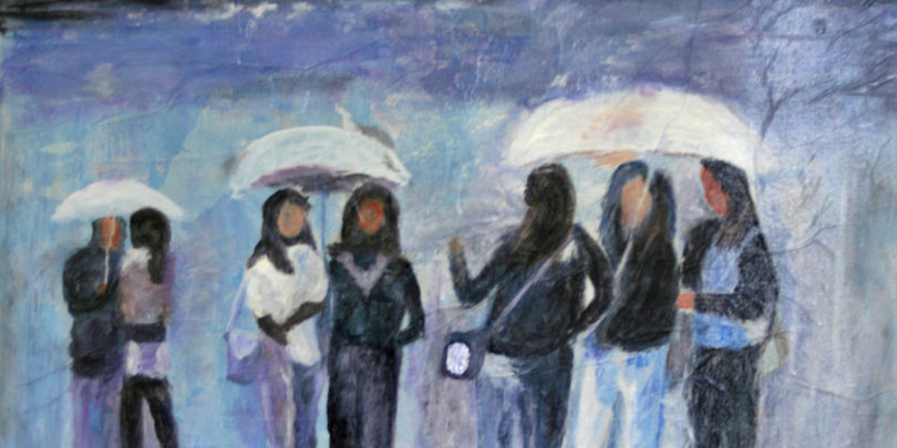 Touch of Blue Show at the Gallery in June! Reminising by Norma Deal