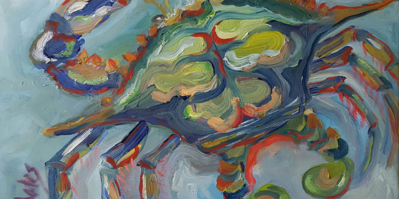 August at the SOBA Gallery Featured Artist Sandy Utsey Rhodes Afternoon Delight by Sandy U. Rhodes