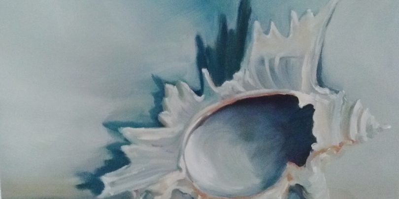 Watercolor for Beginners with Mary Ann Browning Ford Blue Seashell