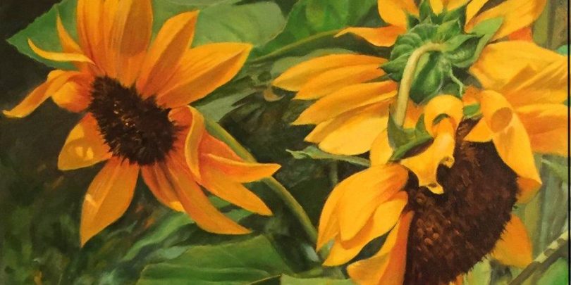 Painting Florals in Oil February 12, 19 and 26 with Dennis Lake IMG_3401