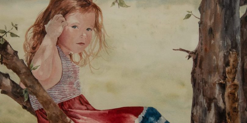 Memorial art show features Mary Ann Putzier’s paintings Mary Ann Putzier-The Tree Nymph