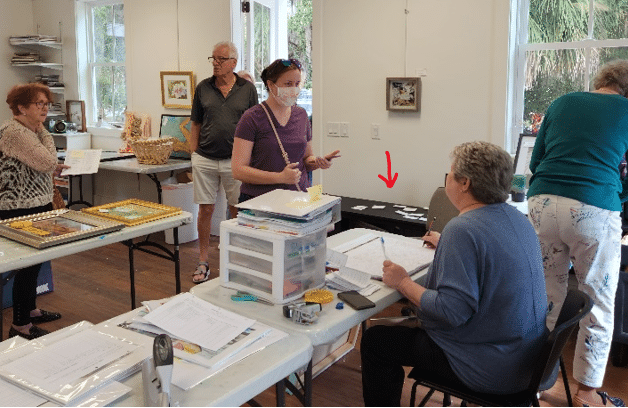 Society of Bluffton Artist Change of Show Day