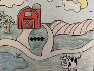 My Farm in Color Pencils - Sept 20 with Mary Burrell