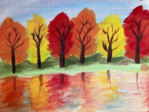 Fall Reflections with Acrylics - Oct 24th with Mary Burrell