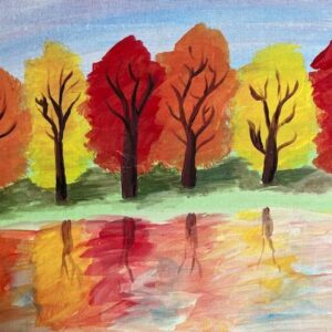 Fall Reflections with Acrylics - Oct 24th with Mary Burrell
