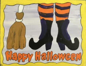 Witches Feet in Acrylic - October 25th with Mary Burrell