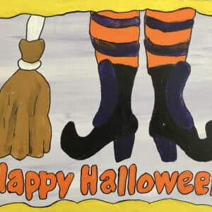 Witches Feet in Acrylic - October 25th with Mary Burrell