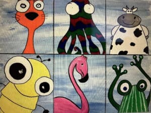 Animal Fun with Acrylic - November 22 with Mary Burrell