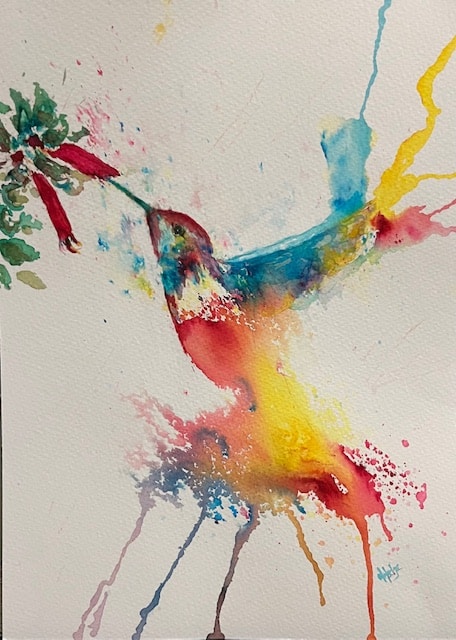Exploring Brusho Powdered Watercolor Paints - April 10th with Helen Hodge